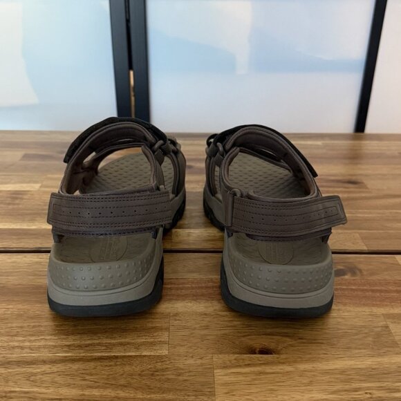 Skechers Tresmen Garo Shoe 204105WW Brown Chocolate Men's Size 11 EXTRA WIDE FIT - Picture 7 of 13